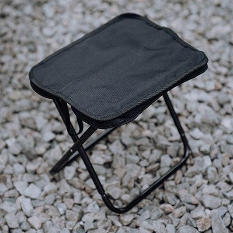 Portable Folding Camping Stool Zip Packed Stool Lightweight Collapsible Stool for Outdoor Camping - Image 4