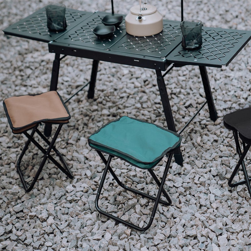 Portable Folding Camping Stool Zip Packed Stool Lightweight Collapsible Stool for Outdoor Camping - Image 2