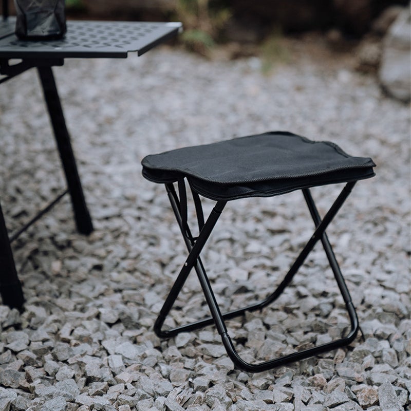 Portable Folding Camping Stool Zip Packed Stool Lightweight Collapsible Stool for Outdoor Camping - Image 5