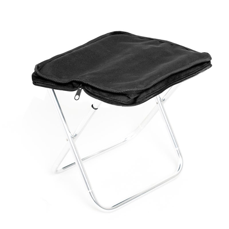 Portable Folding Camping Stool Zip Packed Stool Lightweight Collapsible Stool for Outdoor Camping - Image 1