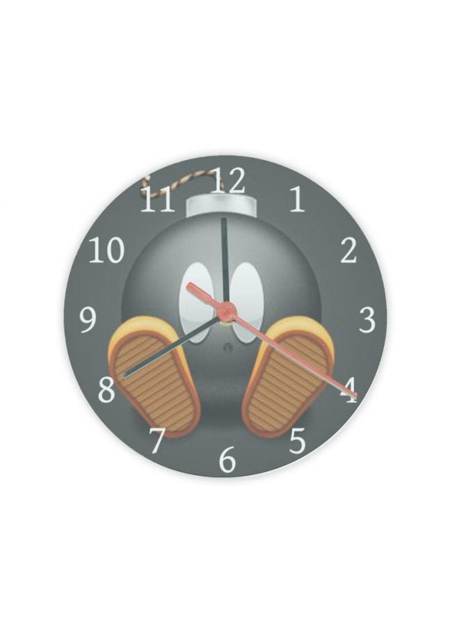 BP - Printed GLASS CLOCK Bomb From Super Mario Video Game - Image 1