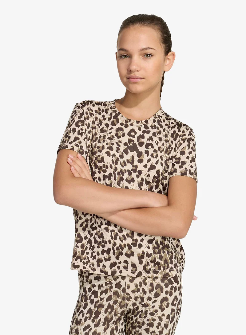 Adidas Youth Seasonal Animal Printed T-Shirt