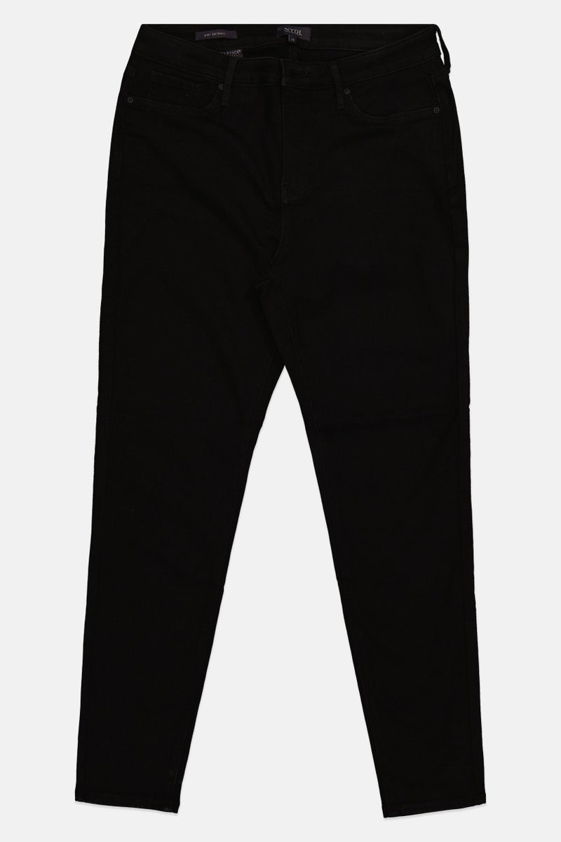NYDJ Women Ami Tummy Control Skinny Jeans, Black - Image 2