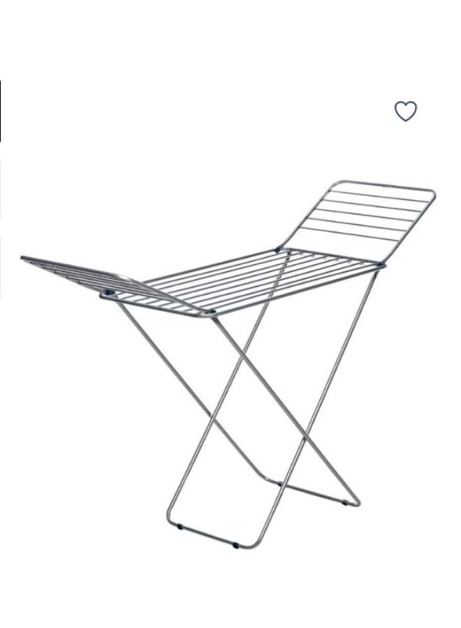 HENLEE Clothes Dryer Stand + 20 clips laundry rack Clothes Drying Stand clothes dryer stand with Adjustable Folding Wing cloth dryer and Clips Clothes Hanger Stand Drying Rack clothes rack, Clothes Rack for Drying Clothing, Cloth Drying Stand - Image 2