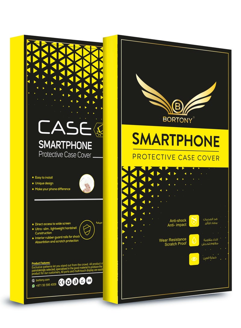 BORTONY Protective Case Cover With Finger Grip Stand For Samsung Galaxy Note 8 - Image 4