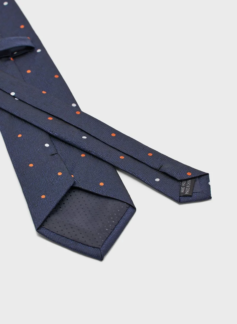 Robert Wood Formal Tie and Pocket Square Set