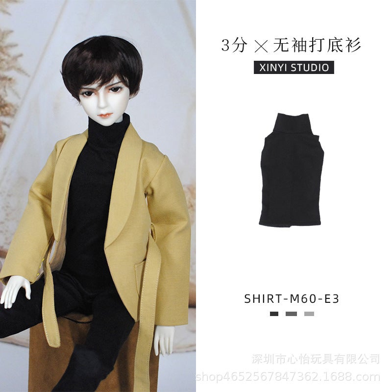 Handmade 3-Point Bjd60Cm Mjd Sd Clothes For Boys 1\3 Dolls Shirt Pants Inner Clothing Suit - Image 1