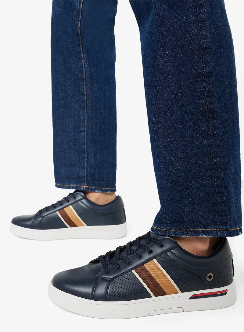 Seventy Five  Webbinng Detail Casual Sneakers for Men | Best Price UAE
