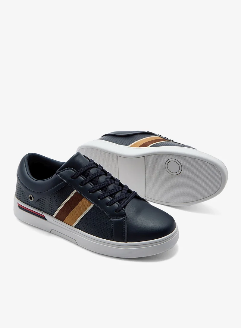 Seventy Five  Webbinng Detail Casual Sneakers for Men | Best Price UAE