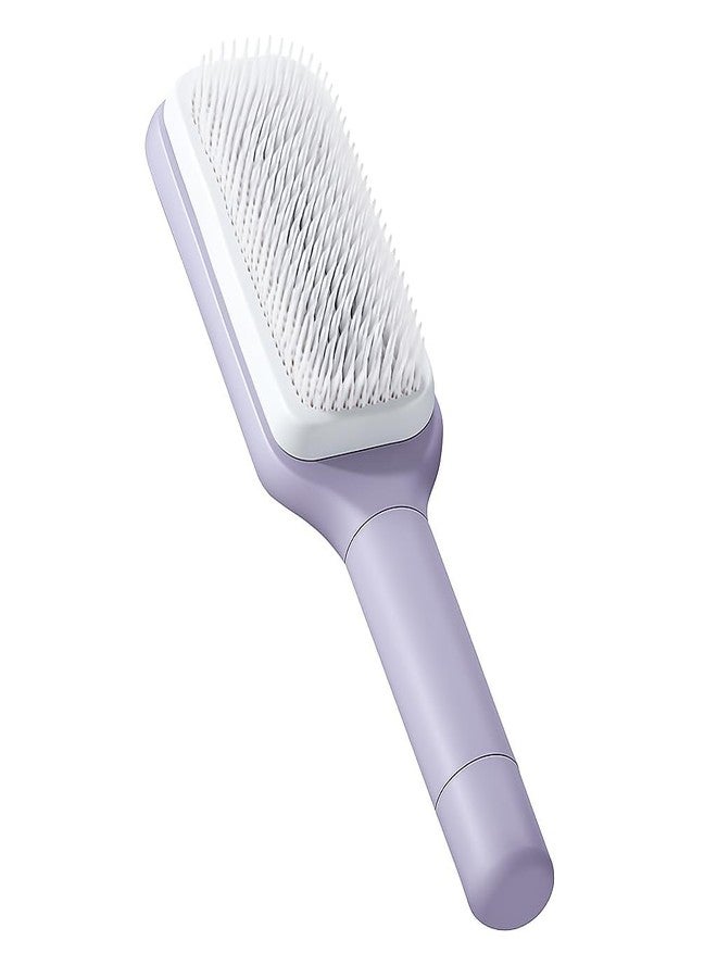 LARYNX Self-Cleaning Anti-Static Massage Comb, Detangles Wet and Dry Hair, Reduces Frizz, Gentle Scalp Massage, All Hair Types (1 Pcs) - Image 1