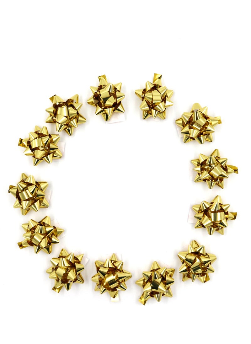 Repro Design - Gold Metallic 50 Pieces Bow Ornament - Image 1