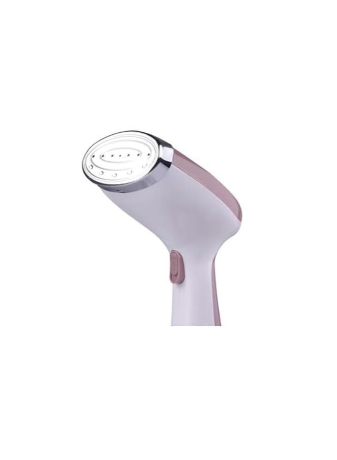 REBENUO Handheld Steam Iron 1400W 220ml Steam Iron Clothes Steamer Wrinkle Remover Short Heating Time 15s - Rose - ON0001. - Image 2