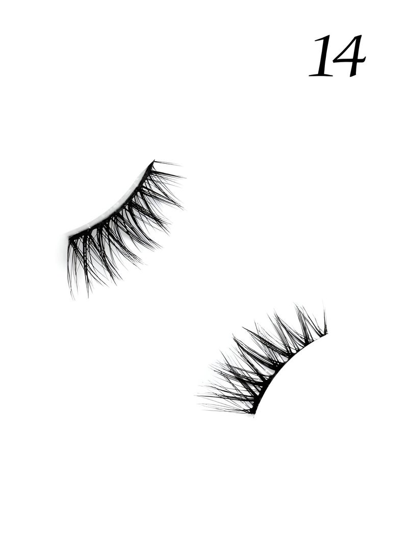 FAMINA21 Famina21 Supreme Eyelashes - 20 Models, Natural and Lightweight, Reusable False Eyelashes (FM14)  - Image 2