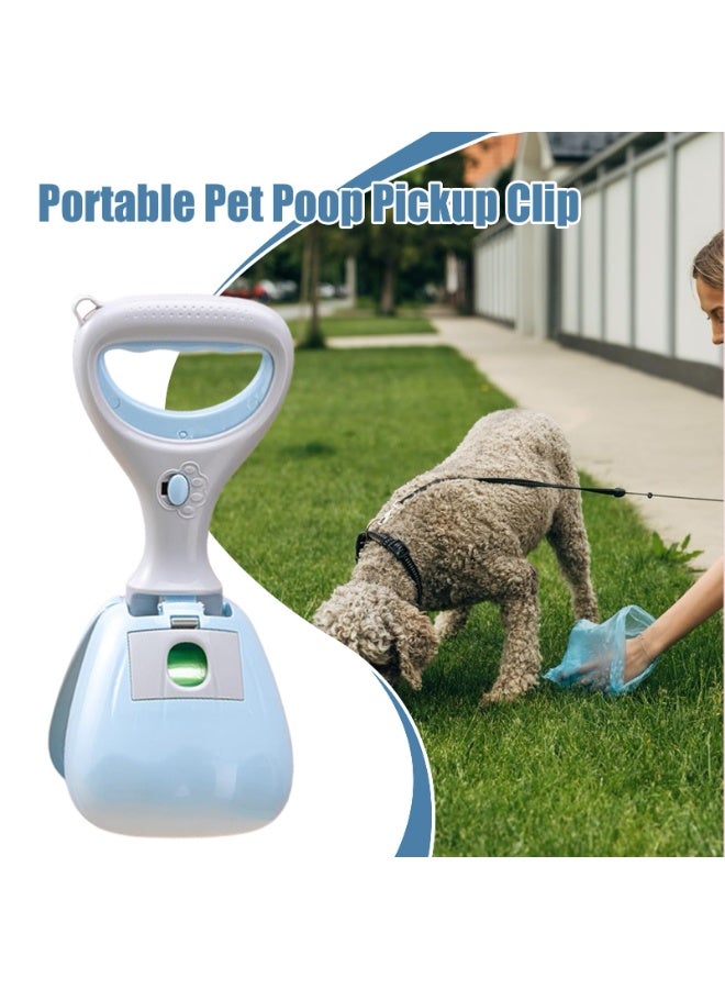 Bukela Pooper Scooper For Dogs, Portable Puppy Poop Grabber, Portable Dog Poop Grabber, Ergonomic Dog Scooper, Backyard Waste Cleaner, Puppy Collector For Backyard Park - Image 3