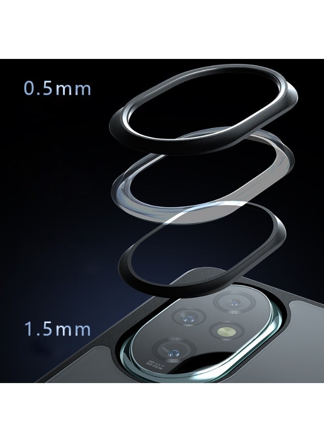General Case for Honor 400 Pro 5G, Magnetic Mobile Phone Case, Supports Car Mount and Wireless Charging, Anti-Fingerprint Matte Case  - Image 2