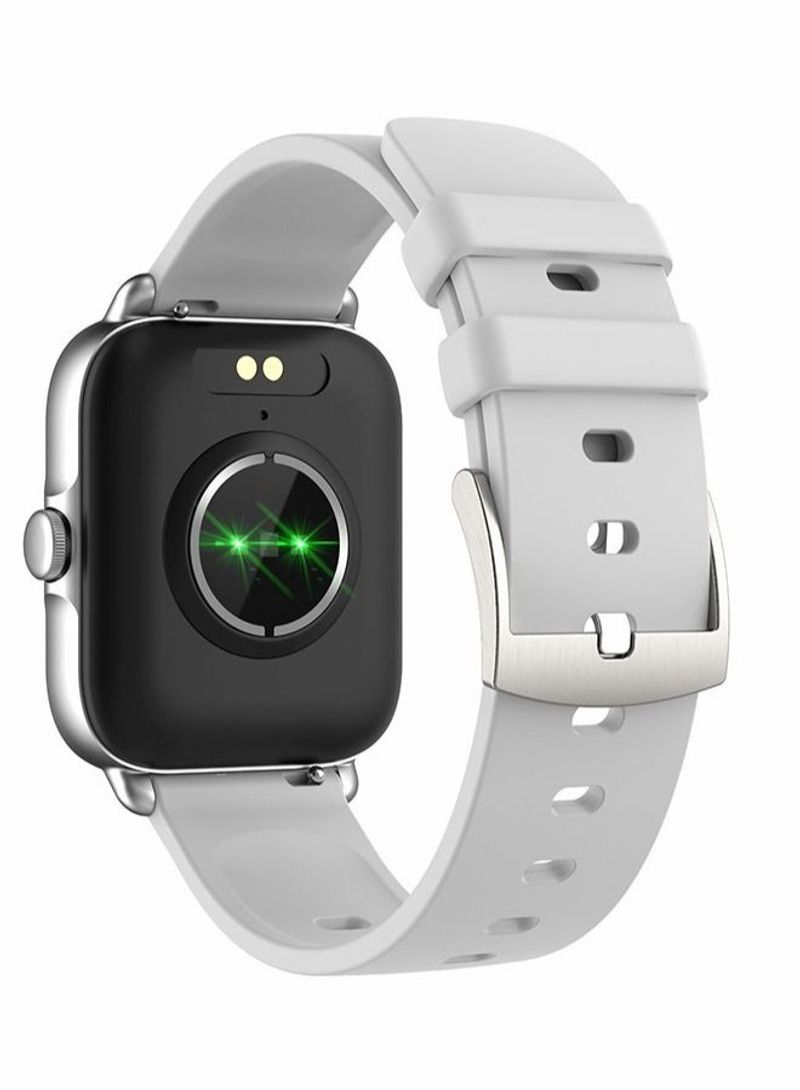 NIBEMINENT Bluetooth Calling Smartwatch for Android IOS Silver - Image 3