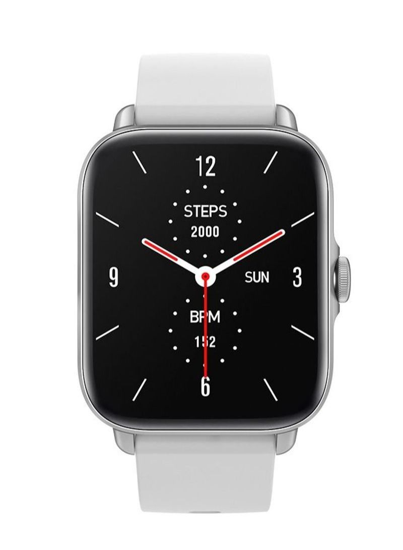 NIBEMINENT Bluetooth Calling Smartwatch for Android IOS Silver - Image 1
