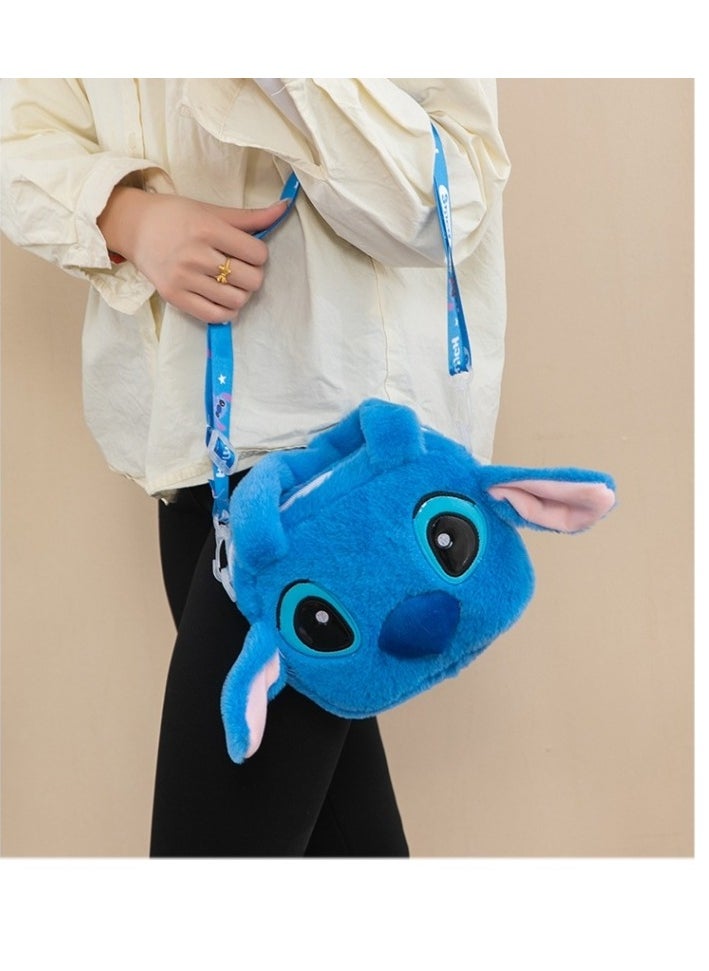 STITCH Stitch Plush Crossbody Bag with Adjustable Shoulder Strap Wallet Purse Shoulder Bag Coin Pouch Accessories for child  - Image 2