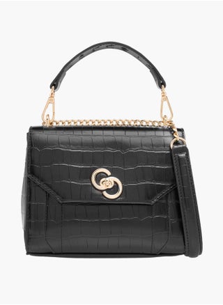Womens Croco Textured Satchel Bag - pzsku/Z3F78B40BB5B1CC2013D9Z/45/_/1736266412/64c3fe38-0e3f-4311-93c9-a92df8cc3a17
