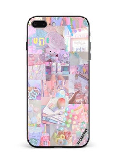 Protective Case Cover For Apple iPhone 7 Plus/8 Plus Cute Collage Design Multicolour