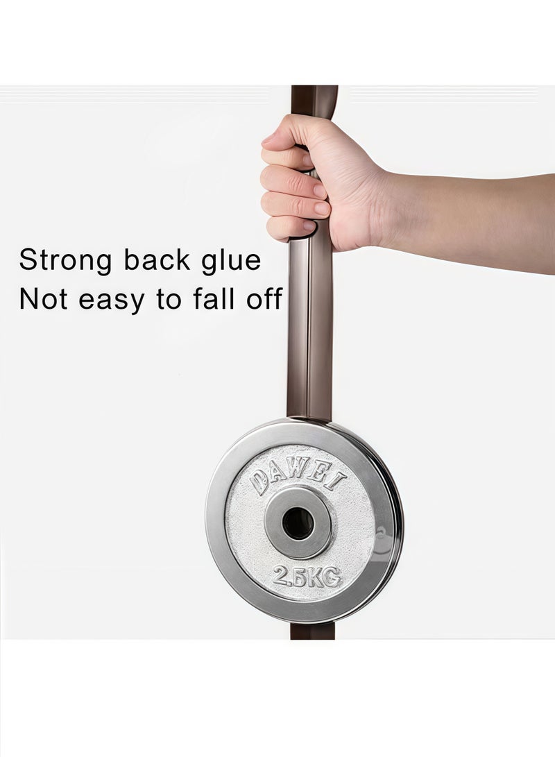 Door Draft Stopper Under Door Seal for Exterior/Interior Doors, Door Sweep Strip Under Door Draft Blocker, Soundproof Door Bottom Weather Stripping, White - Image 5