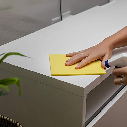 NOHUNT Kitchen Cleaning Cloth Friendly Cellulose Sponge Cloth and Paper Towel Alternative is Washable, Reusable and Biodegradable for Household and Kitchen Cleaning 5 Pieces Pack - Image 2