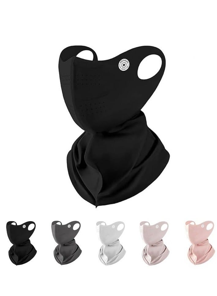 Bukela 5D Cartilage Neck Sun Protection Mask,Sunscreen Face Mask for Women,Summer Outdoor Sports,for Fishing Hiking Cycling - Image 1