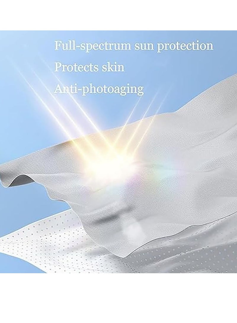 Bukela 5D Cartilage Neck Sun Protection Mask,Sunscreen Face Mask for Women,Summer Outdoor Sports,for Fishing Hiking Cycling - Image 2