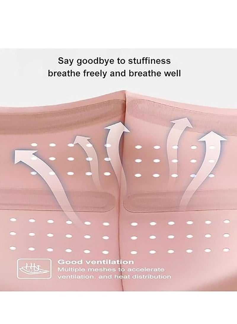 Bukela 5D Cartilage Neck Sun Protection Mask,Sunscreen Face Mask for Women,Summer Outdoor Sports,for Fishing Hiking Cycling - Image 4