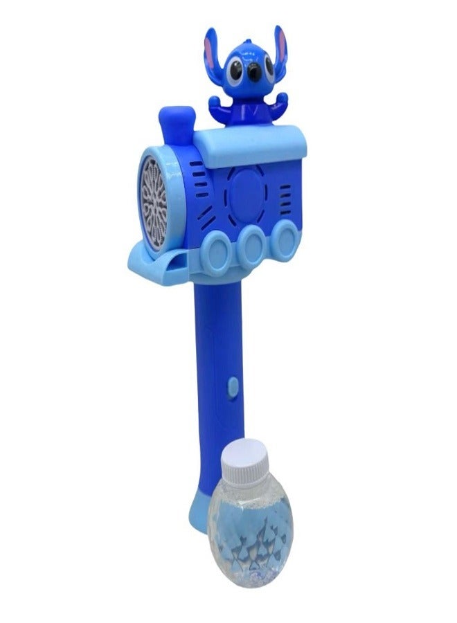 STITCH Stitch Automatic Bubble Machine with Batteries, 360° Rotation, for Endless Fun  - Image 2