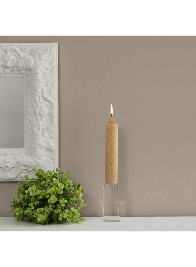 Root Candles Unscented Timberline Collenette 7Inch Dinner Candles 4Count Beeswax - Image 5