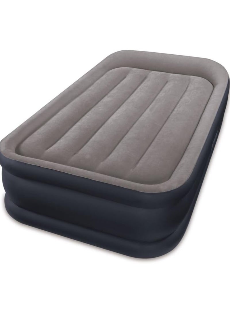 انتكس سرير هوائي بوسادة مسند من الياف التيك بيب بمقاس مزدوج - Image 1