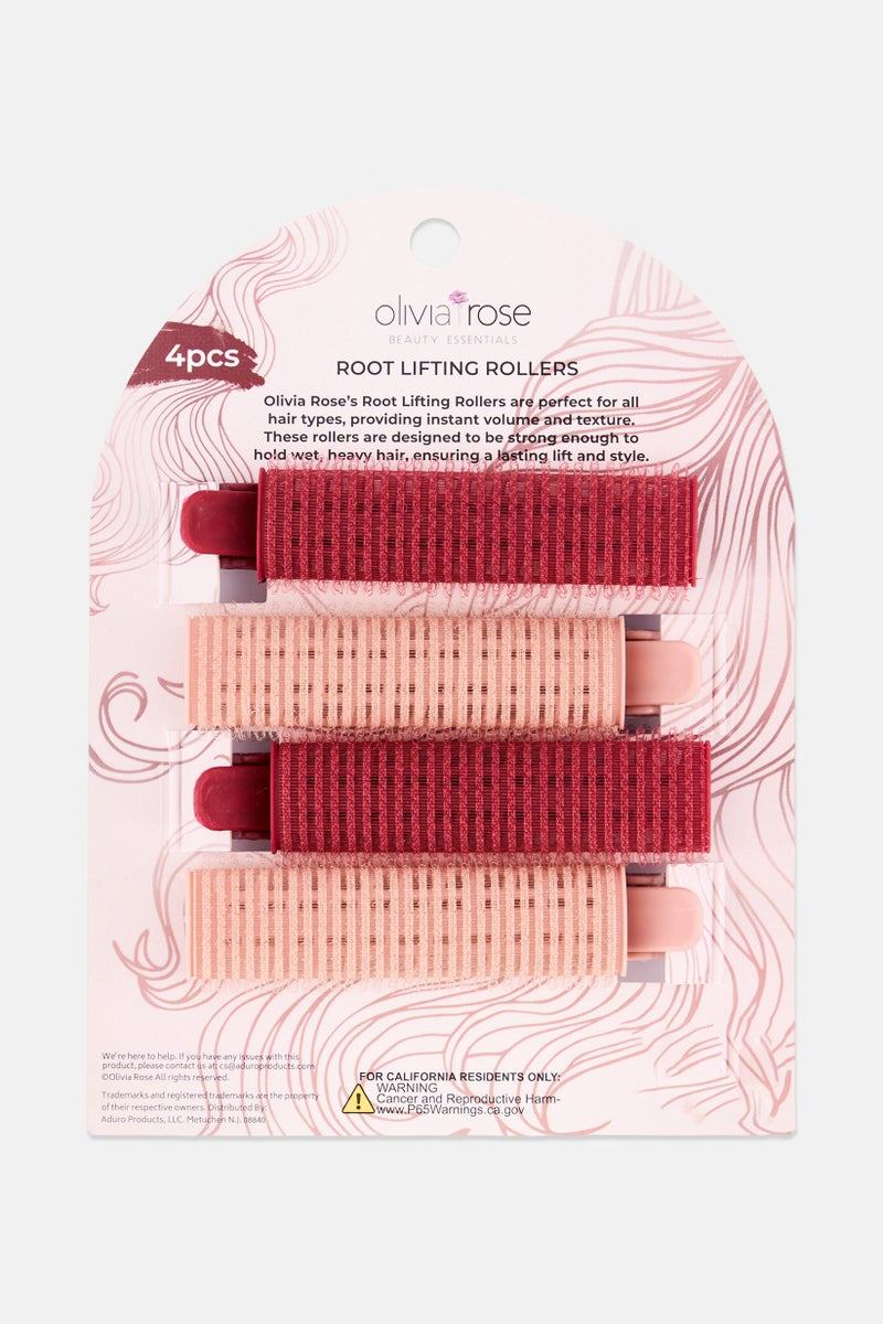 Olivia Rose 4 Pcs Root Lifting Rollers, Multicolor - Image 2