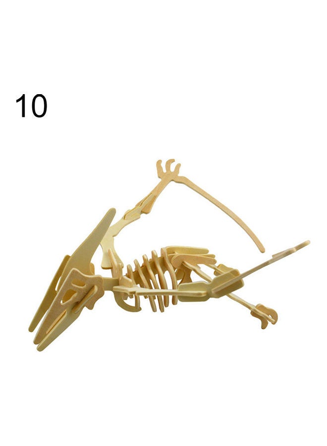 Wooden Dinosaur Skeleton 3D Puzzle