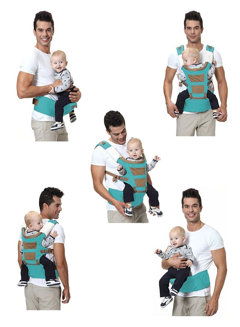 AGD Baby carrier with adjustable strap and 5 different positions to carry your baby - Image 4
