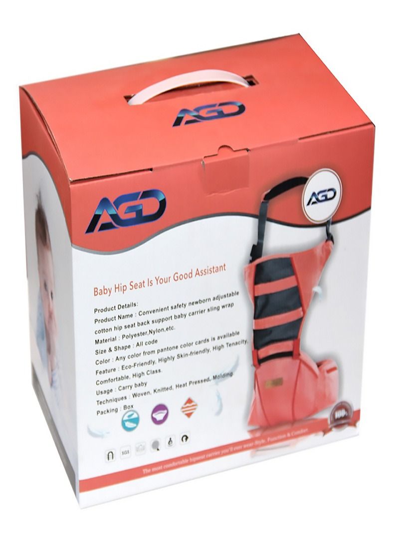 AGD Baby carrier with adjustable strap and 5 different positions to carry your baby - Image 5