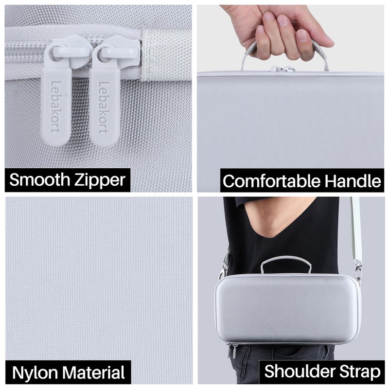 Lebakort Storage Case Compatible with Apple Mac mini M4 / M4 Pro Desktop Computer, Fit for Magic Keyboard and Mouse - Image 5