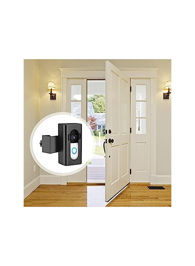 Green Tiger Anti-Theft Door Video Doorbell Mount, Adjustable No-Drill Mounting Bracket for Video Doorbell Cover Holder Not Block Doorbell Sensor, Doorbell Adapter Holder for Home Rentals Office Room - Image 3