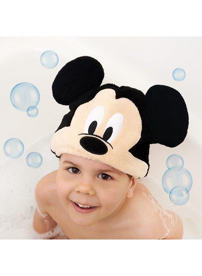 Ginsey Disney Mickey Mouse Children's Hair Drying Towel Cap, Black - Image 1