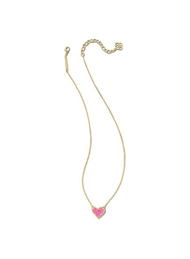 Kendra Scott Ari Heart Adjustable Length Pendant Necklace for Women, Fashion Jewelry, Una talla, Gold Plated Brass, No Gemstone - Image 2