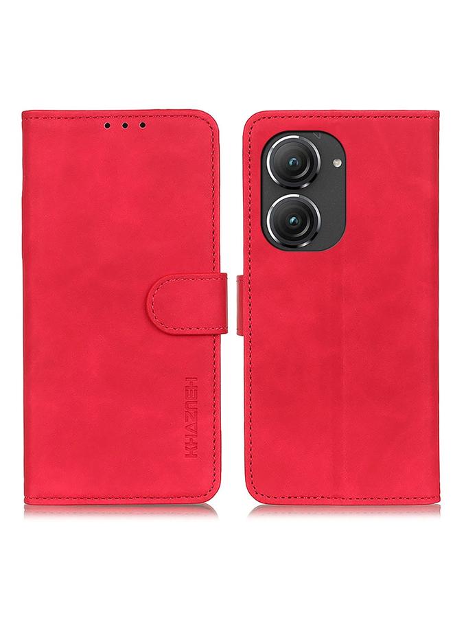 اس-توب جراب هاتف KHAZNEH من الجلد بتصميم كلاسيكي لهاتف Asus Zenfone 9 / Zenfone 10 - Image 2