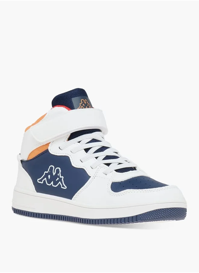 كابا Boys' Logo Detail Sports Shoes with Hook and loop Closure