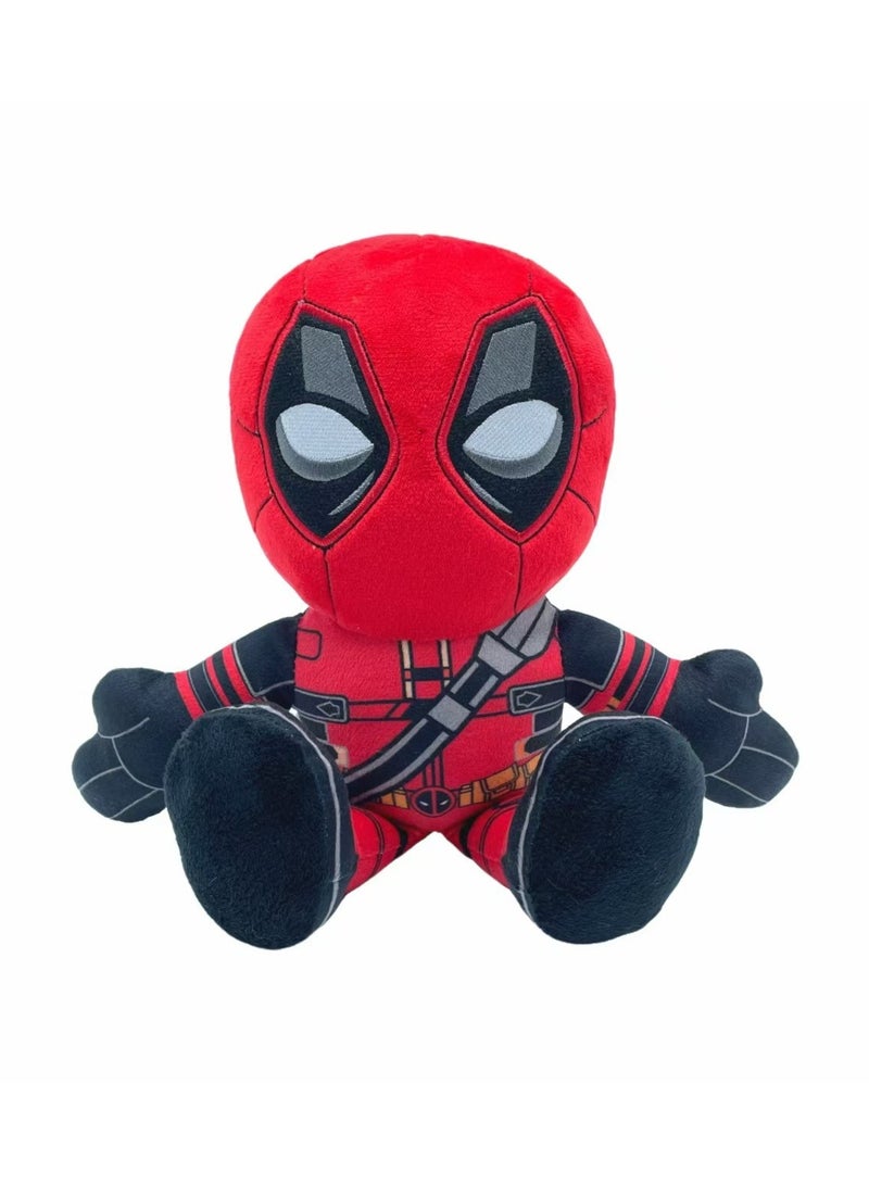 جديد DOGPOOL أفخم Deadpool ، لعبة أفخم ، دمية أفخم Deadpool حول الفيلم ، دمية لتقديم الهدايا للجماهير والأصدقاء (25cm) - Image 1