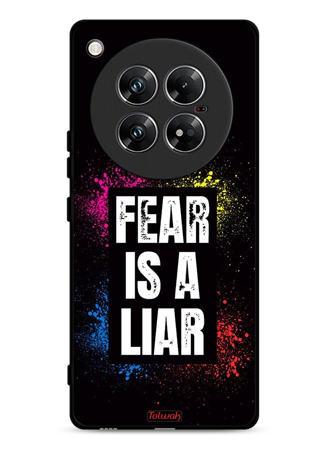 Tolwak Infinix Zero 40 Protective Case Cover Fear Is A Liar - Image 1