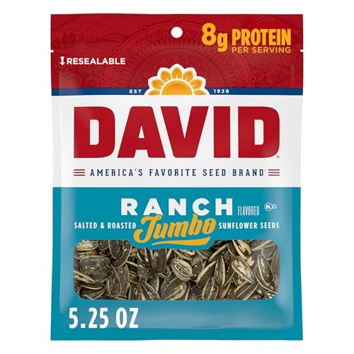 DAVID Jumbo Sunflower Seeds Ranch Flavor 525 oz - Image 1