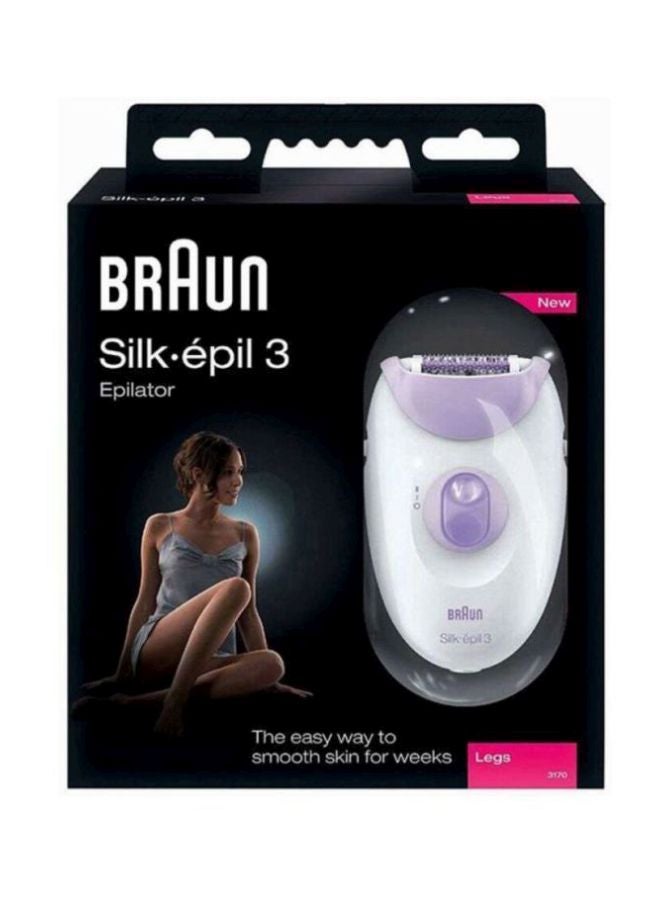 BRAUN Silk-Epil 3 Epilator Purple/White - Image 4