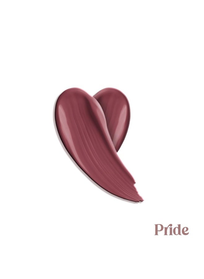 LAMIOR Pride Liquid Blush 5ML | Radiant & Satin Finish | 3 in 1 Colour for Cheeks, Lips & Eyes Tint | Long Lasting Natural Glow | Pigmented & Buildable, Enriched with Almond Oil, Jojoba & squalane - Image 2
