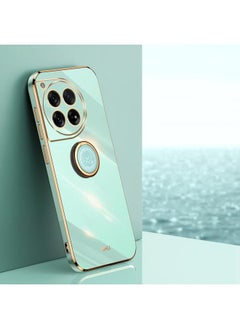 Case For OnePlus Ace 3 Straight Edge 6D Electroplate TPU Phone Case with Ring Holder