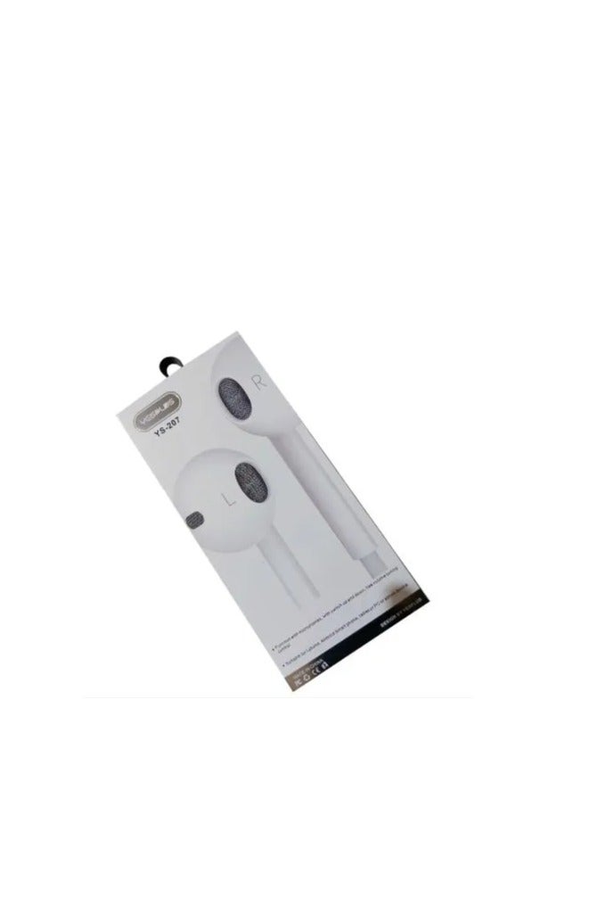 Yesplus YS-207 Genuine Extra Bass Earphones with Lightning Connector – High-Quality Sound & Comfortable Fit - Image 2