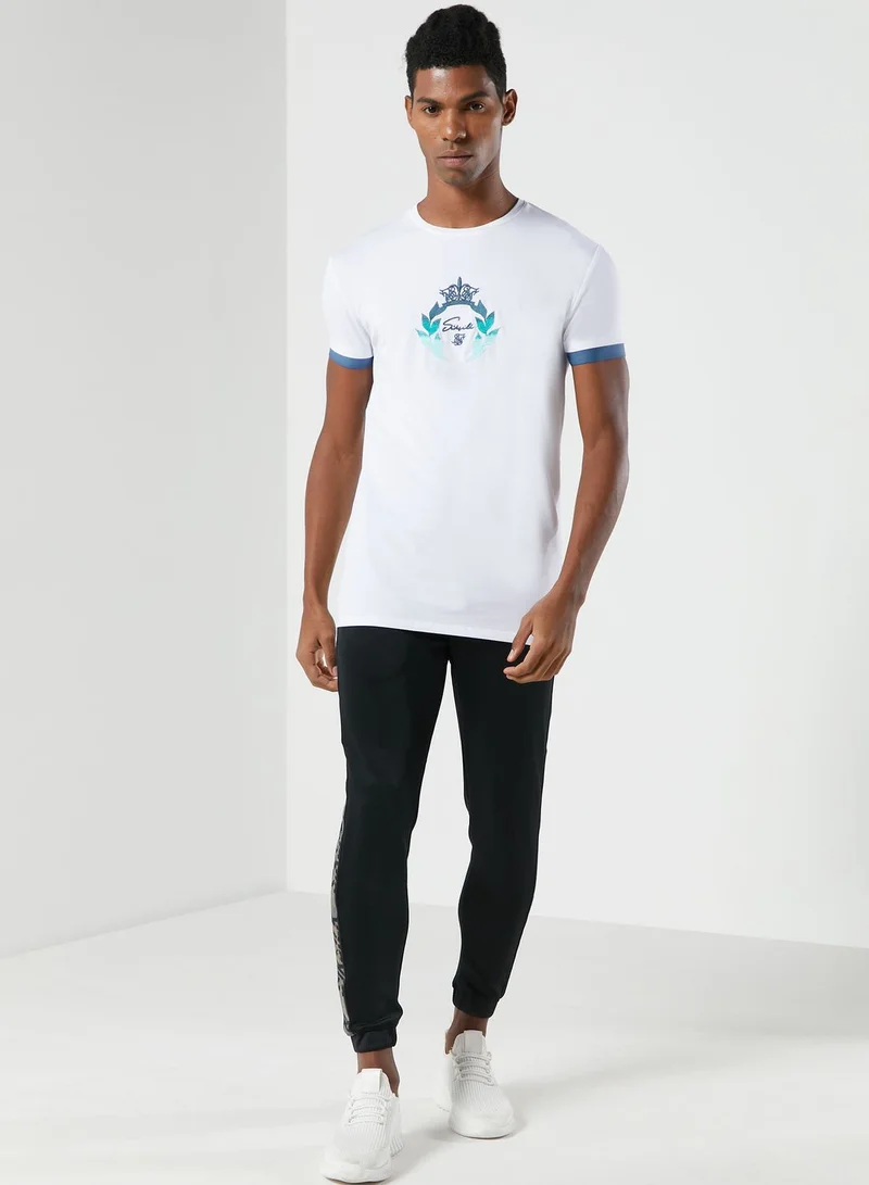 SikSilk Fade Prestige Gym T-Shirt